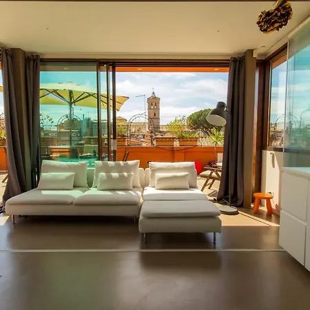 Pelliccia 11 Trastevere Penthouse Rome Exterior photo